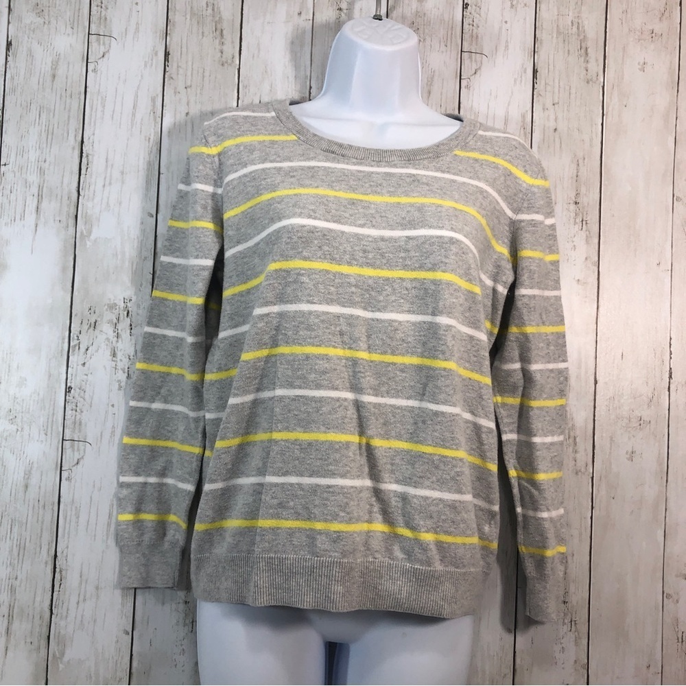 Gap Stripe Crew Neck Sweater Small